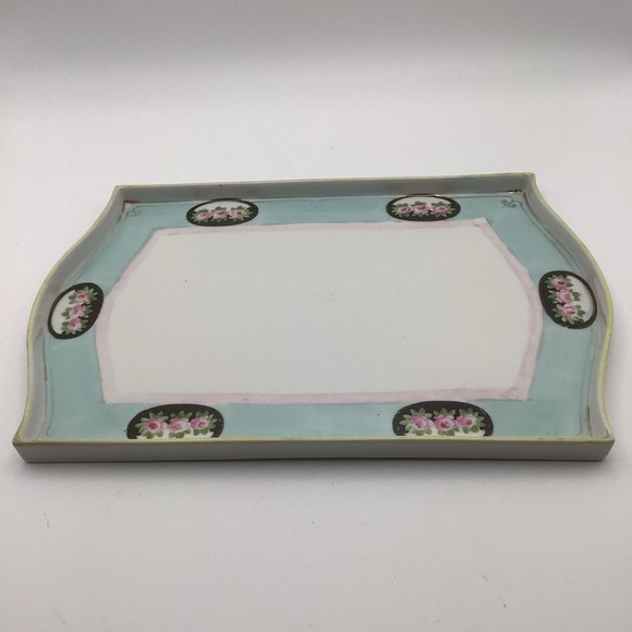 Antique Nippon Hand Painted Tray - Picture 2 of 11